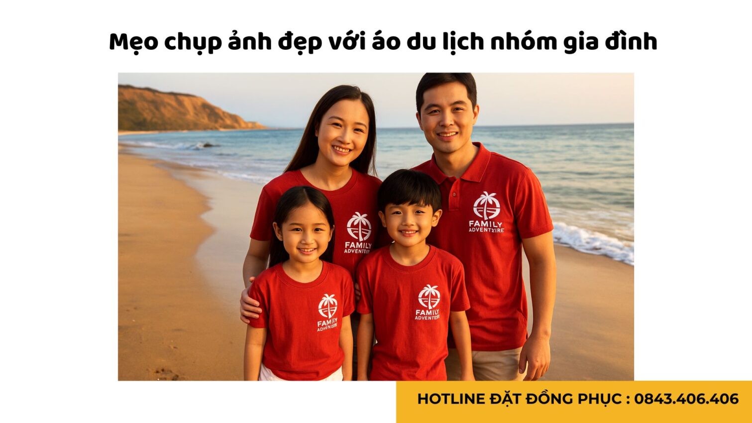 Mẫu Áo Du Lịch Nhóm Gia Đình