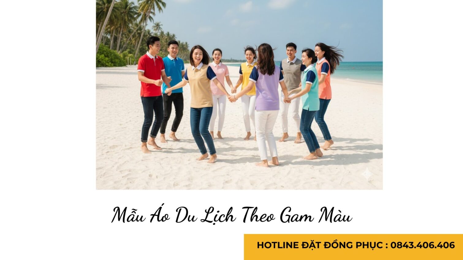 Mẫu Áo Du Lịch Theo Gam Màu