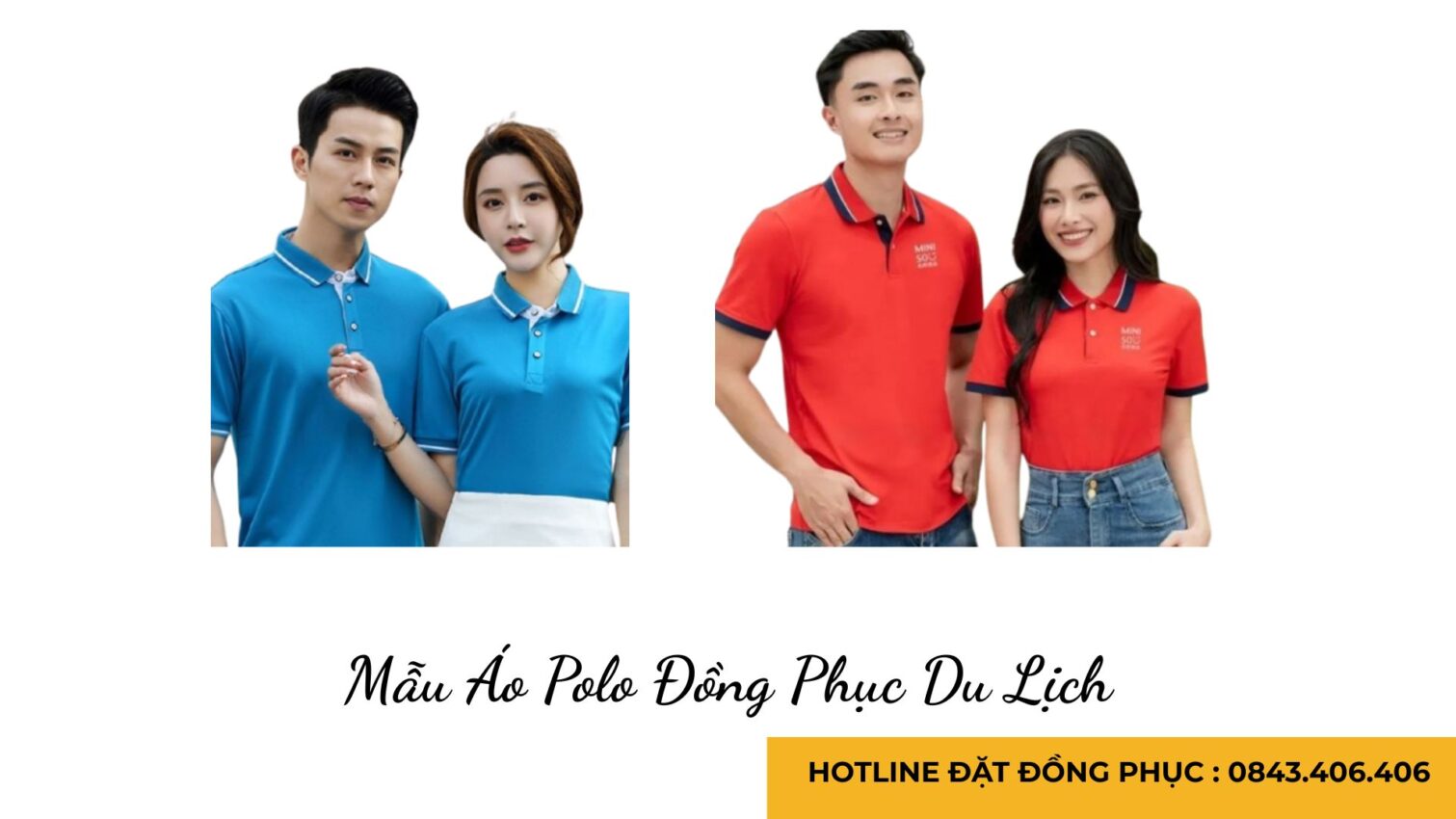 Mẫu Áo Polo Đồng Phục Du Lịch