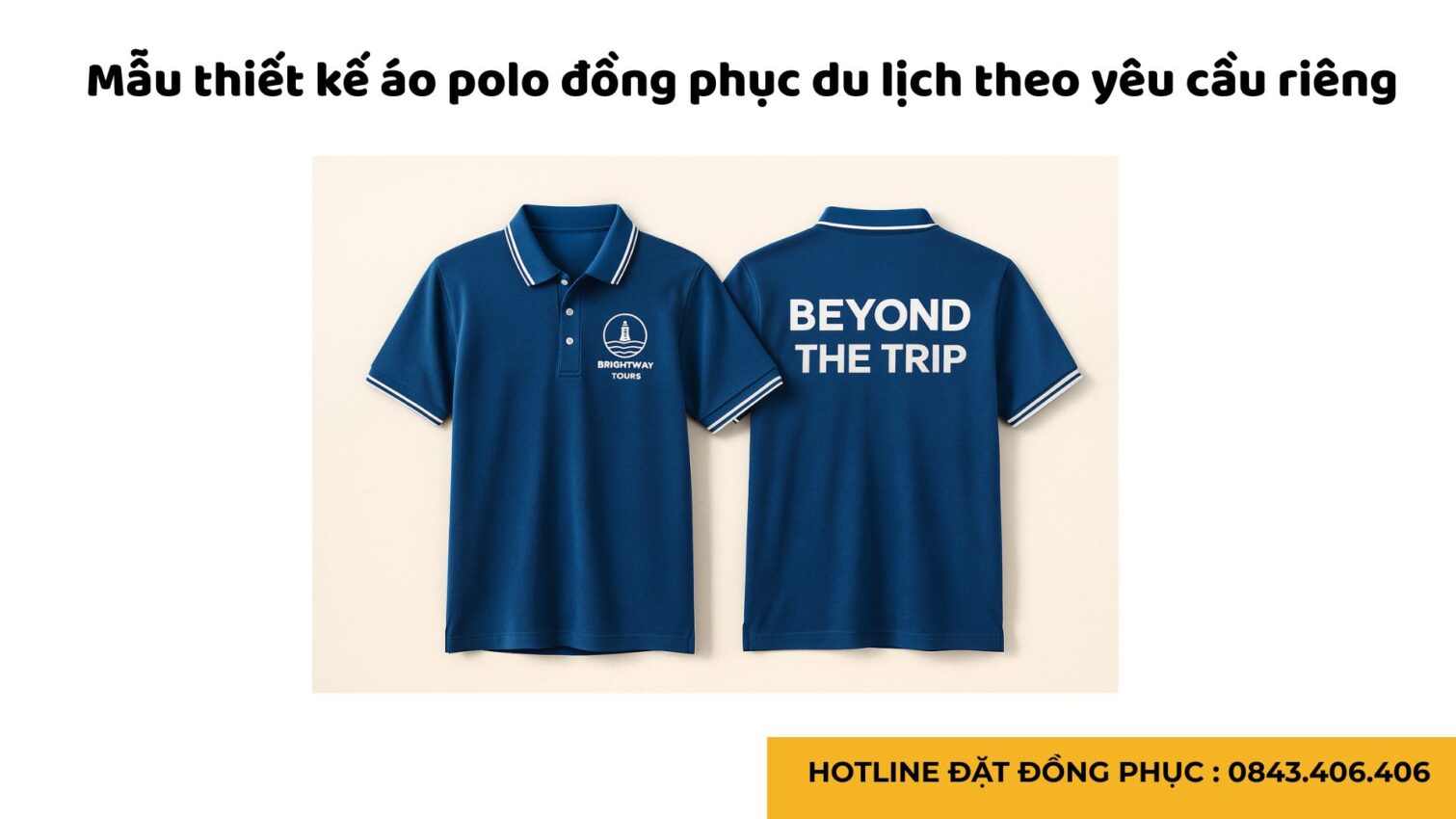 Mẫu Áo Polo Đồng Phục Du Lịch