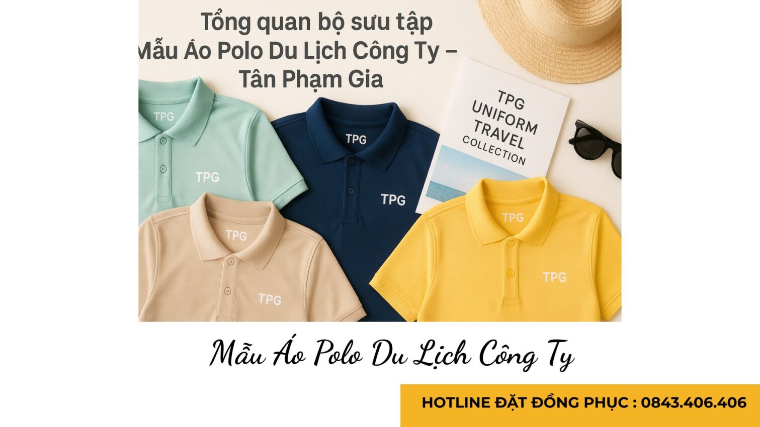 Mẫu Áo Polo Du Lịch Công Ty