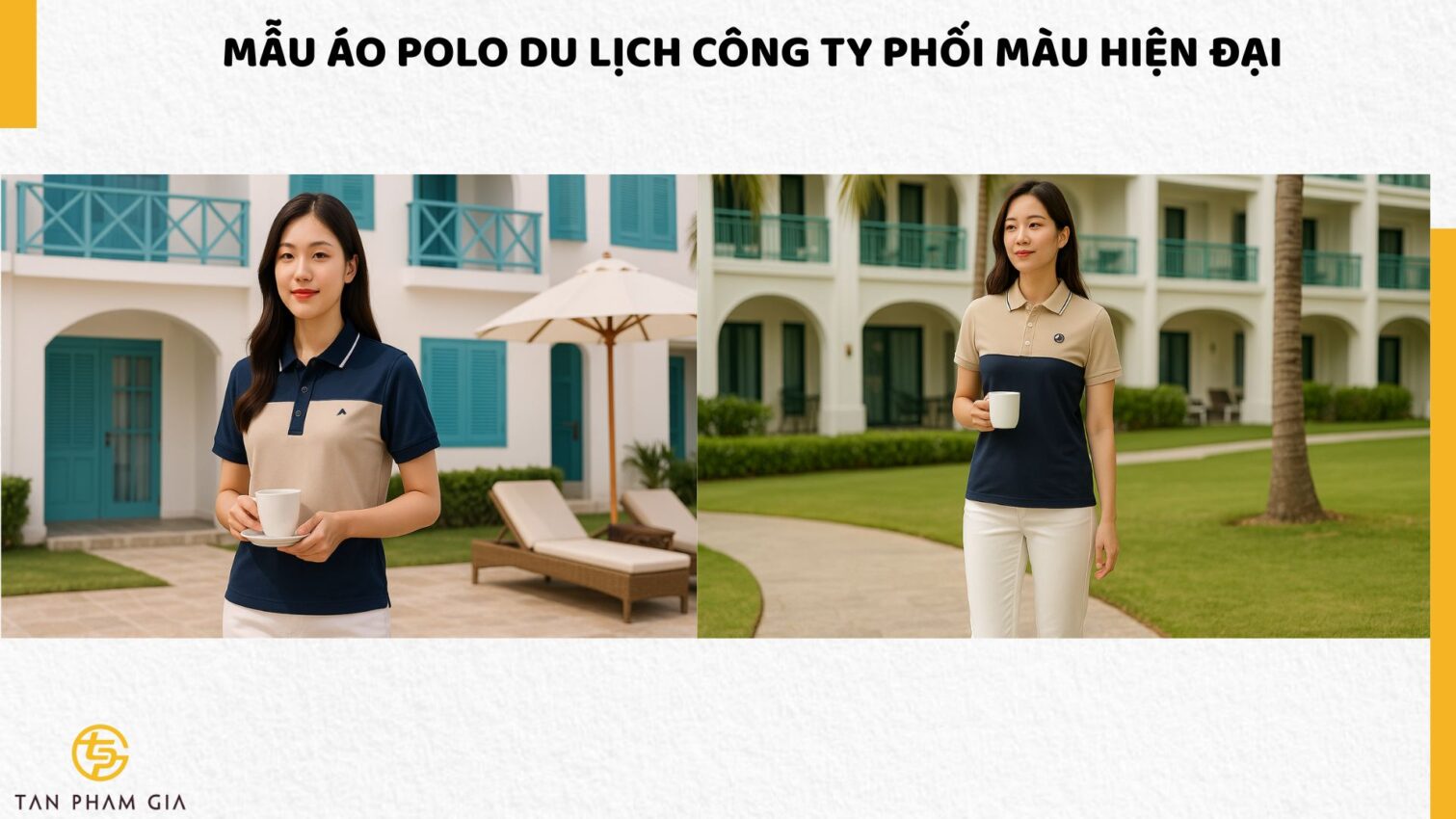 Mẫu Áo Polo Du Lịch Công Ty
