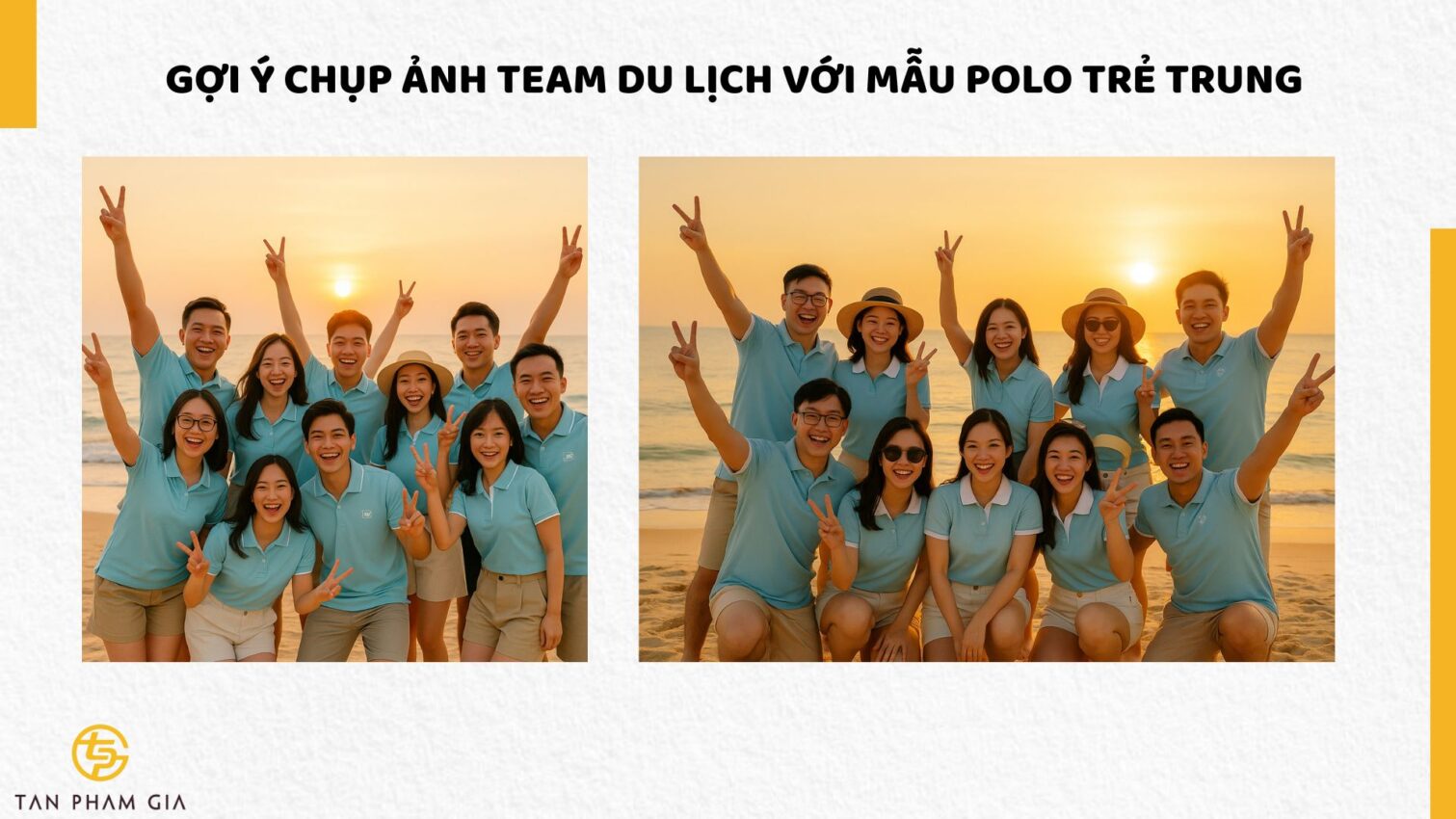 Mẫu Áo Polo Du Lịch Trẻ Trung
