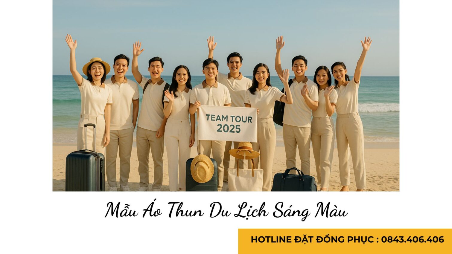 Mẫu Áo Thun Du Lịch Sáng Màu