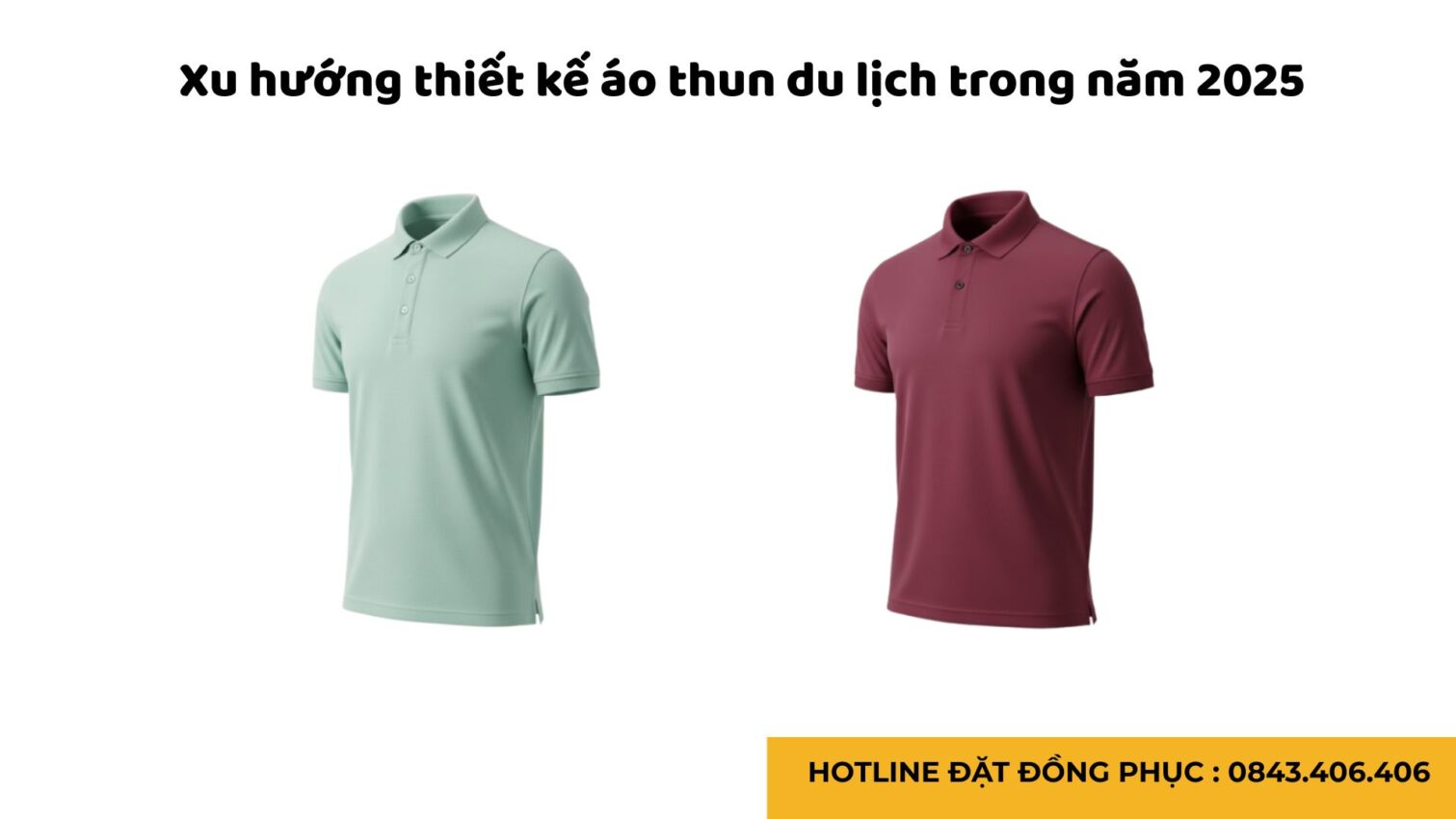 Mẫu Áo Thun Du Lịch Team Công Ty