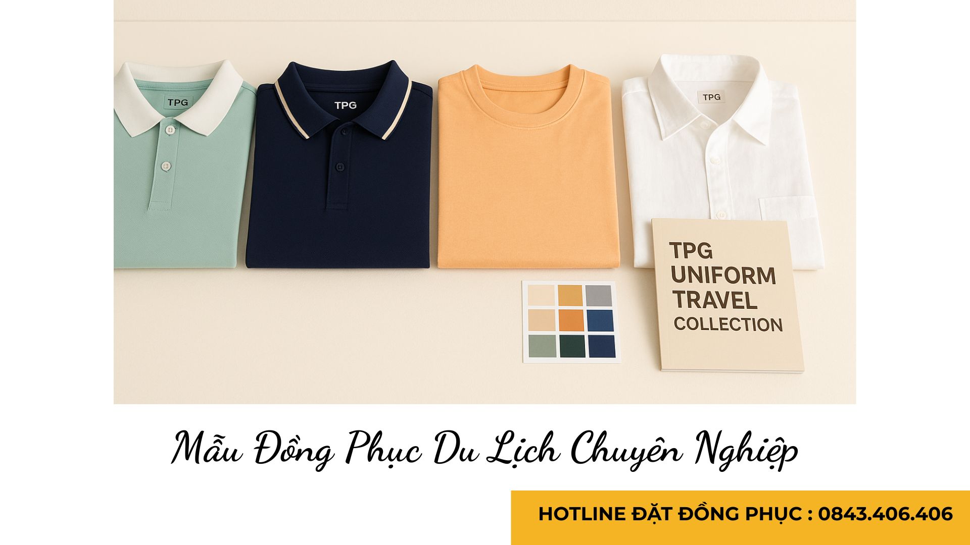 Mẫu Đồng Phục Du Lịch Chuyên Nghiệp