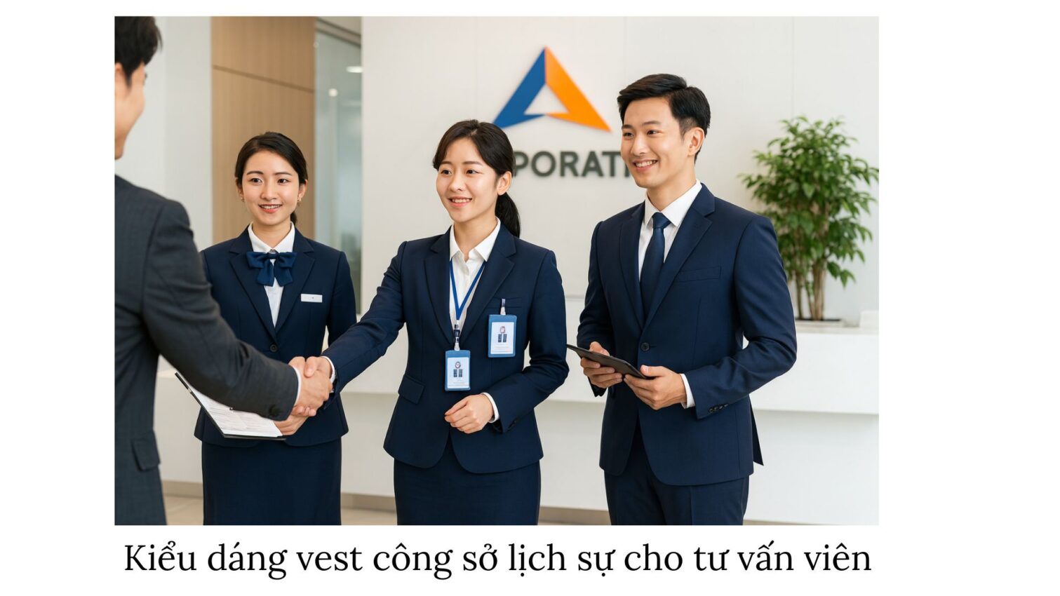 Đồng phục công sở cho nhân viên tư vấn