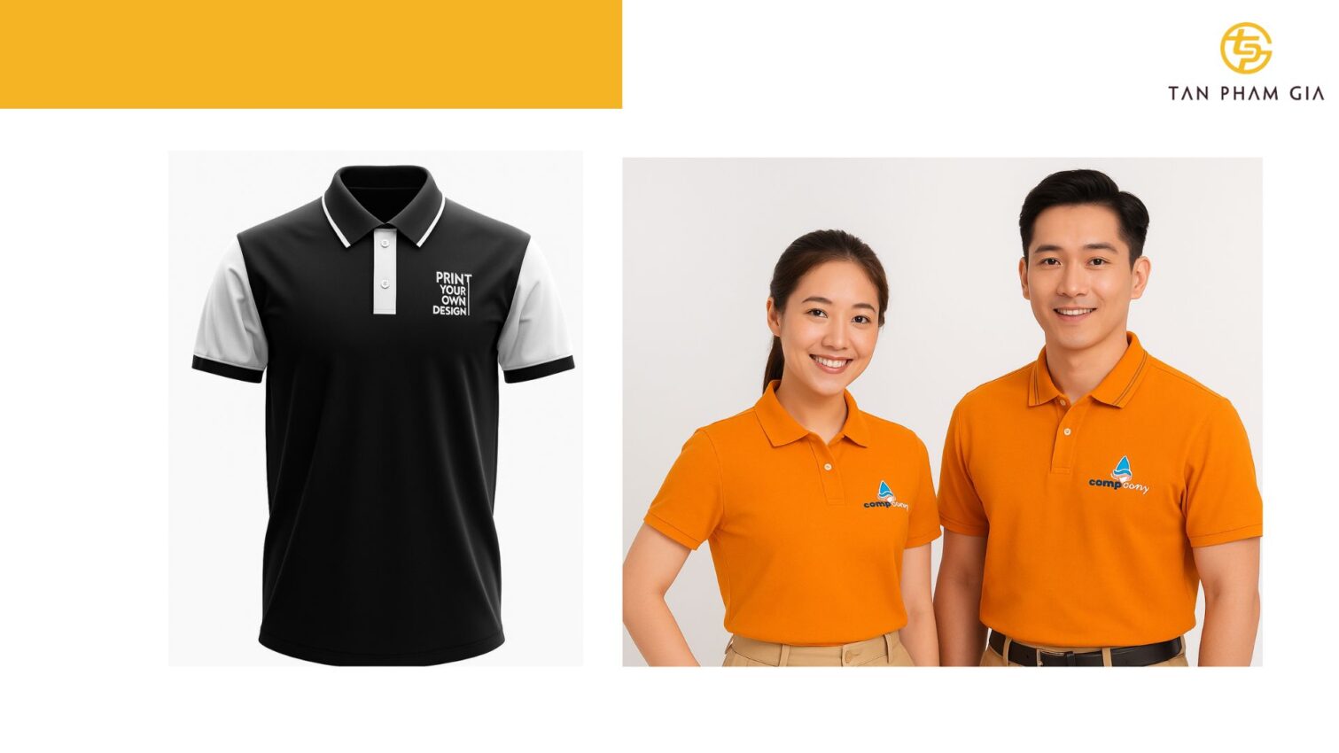 Mẫu Áo Polo Đồng Phục Marketing