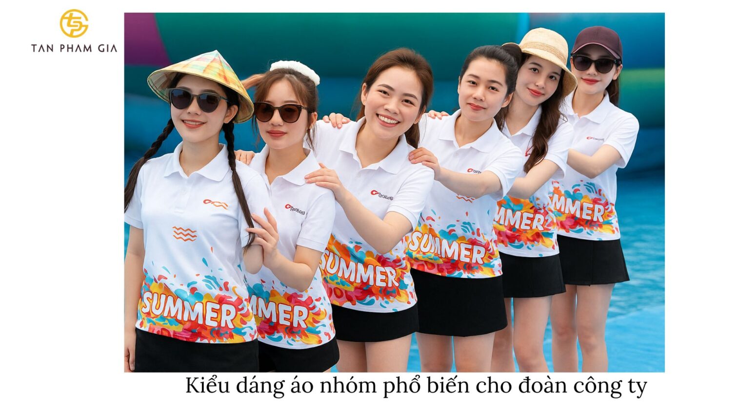 Đặt May Áo Nhóm Du Lịch Công Ty