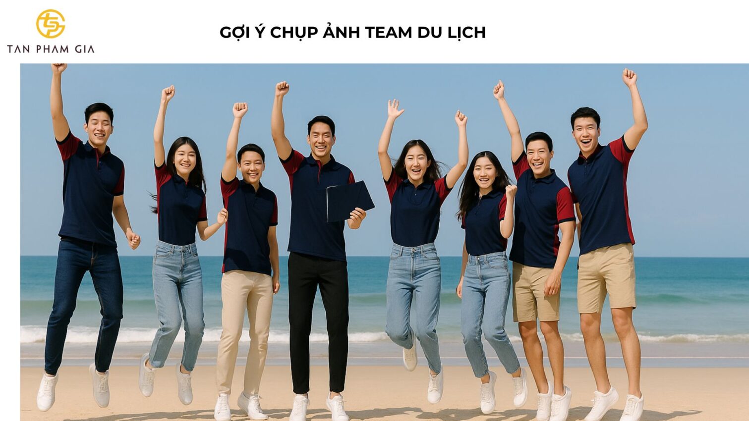 Áo Polo Du Lịch In Slogan