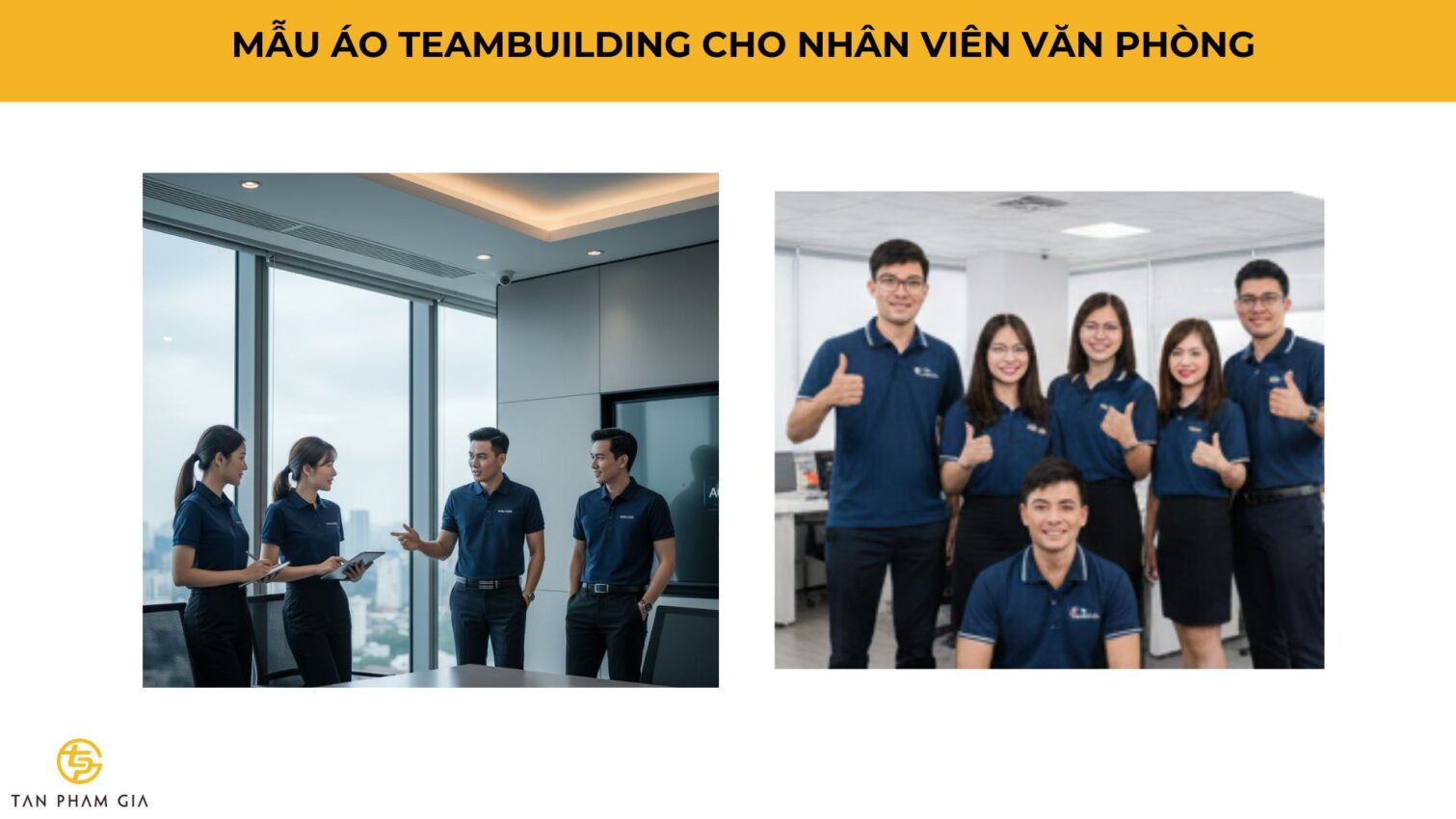 Mẫu Áo Teambuilding Cho Nhân Viên Văn Phòng