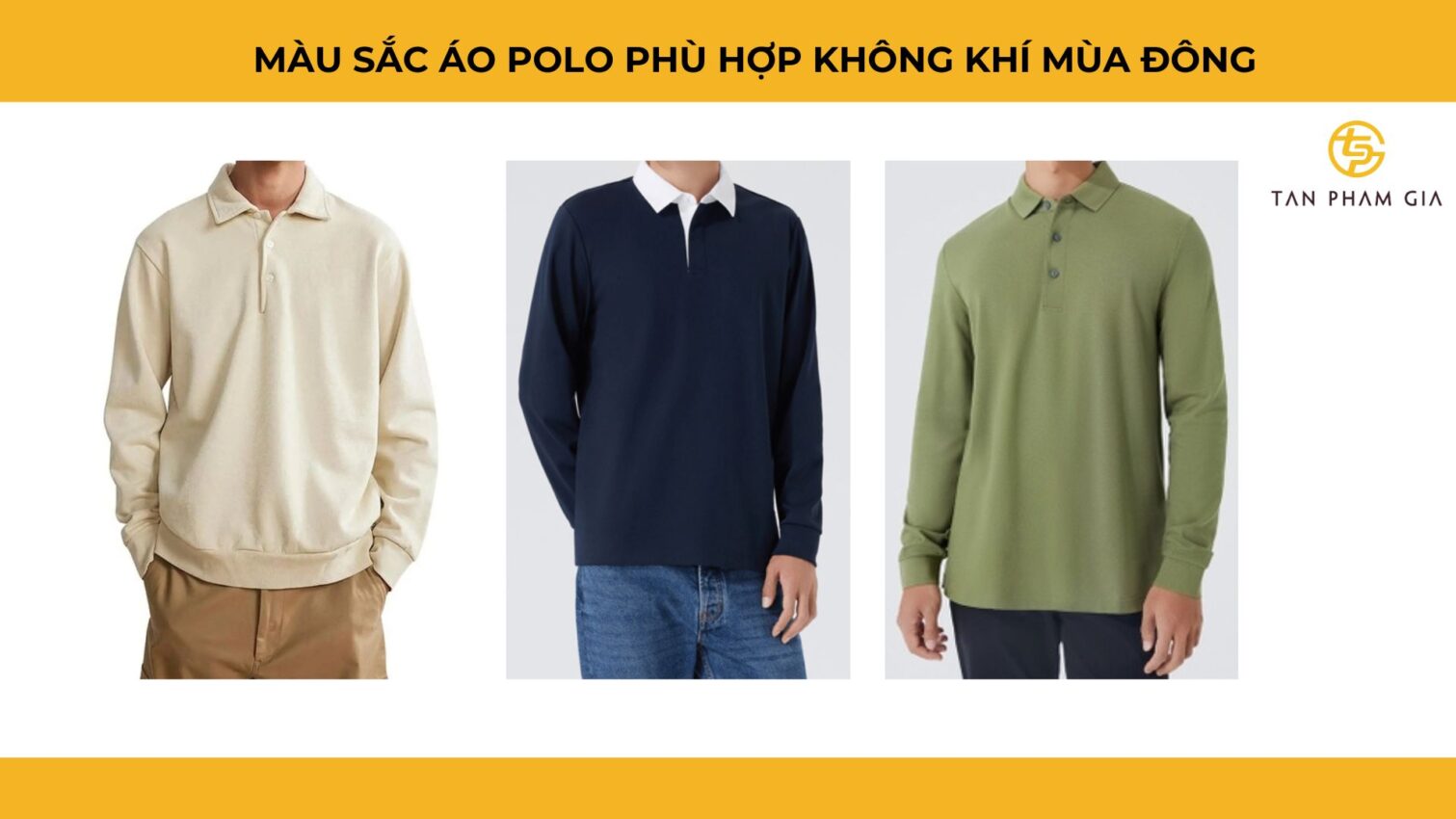 Mẫu Áo Polo Đồng Phục Mùa Đông