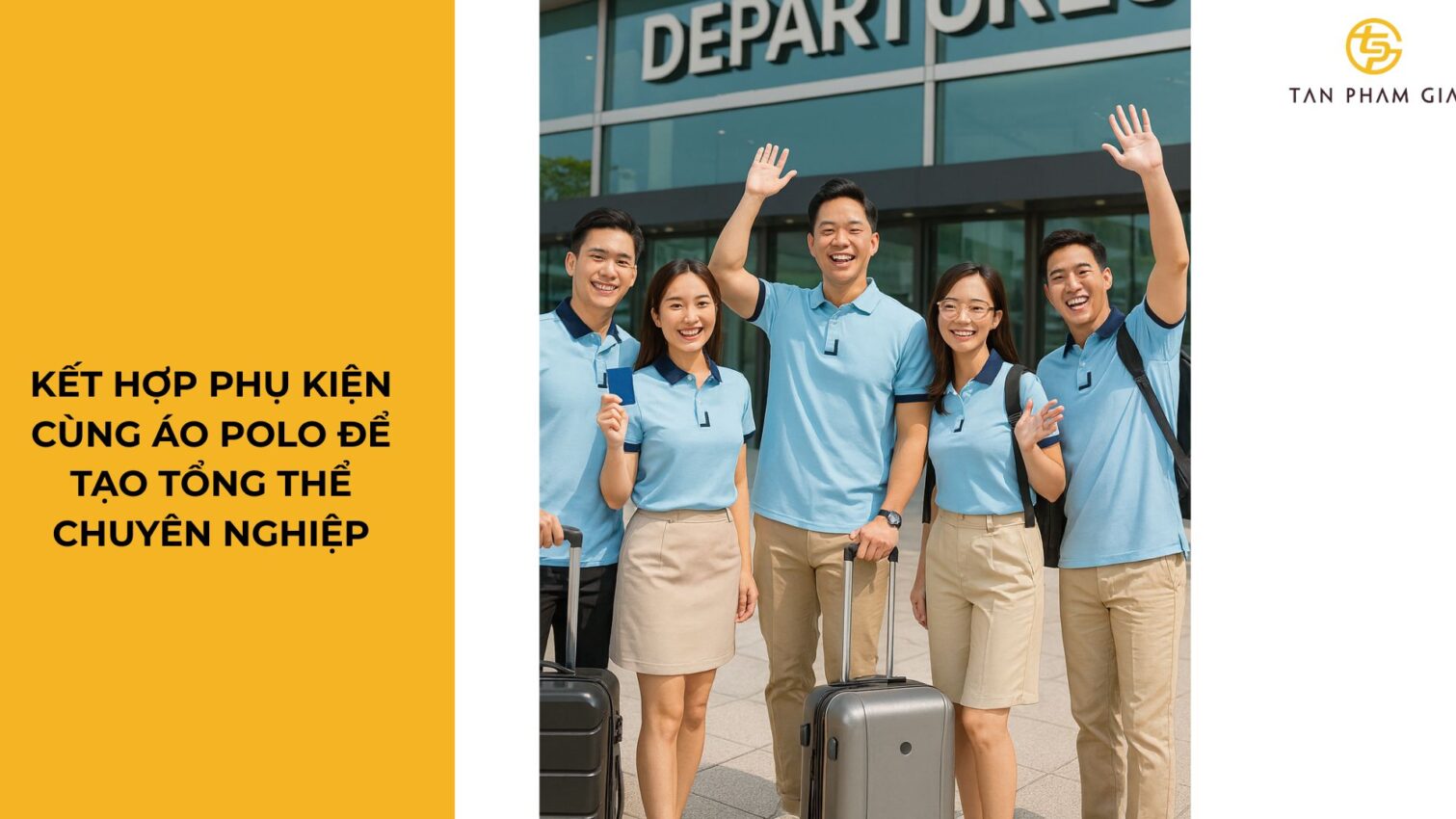 Áo Polo Du Lịch Cho Nhân Viên Văn Phòng