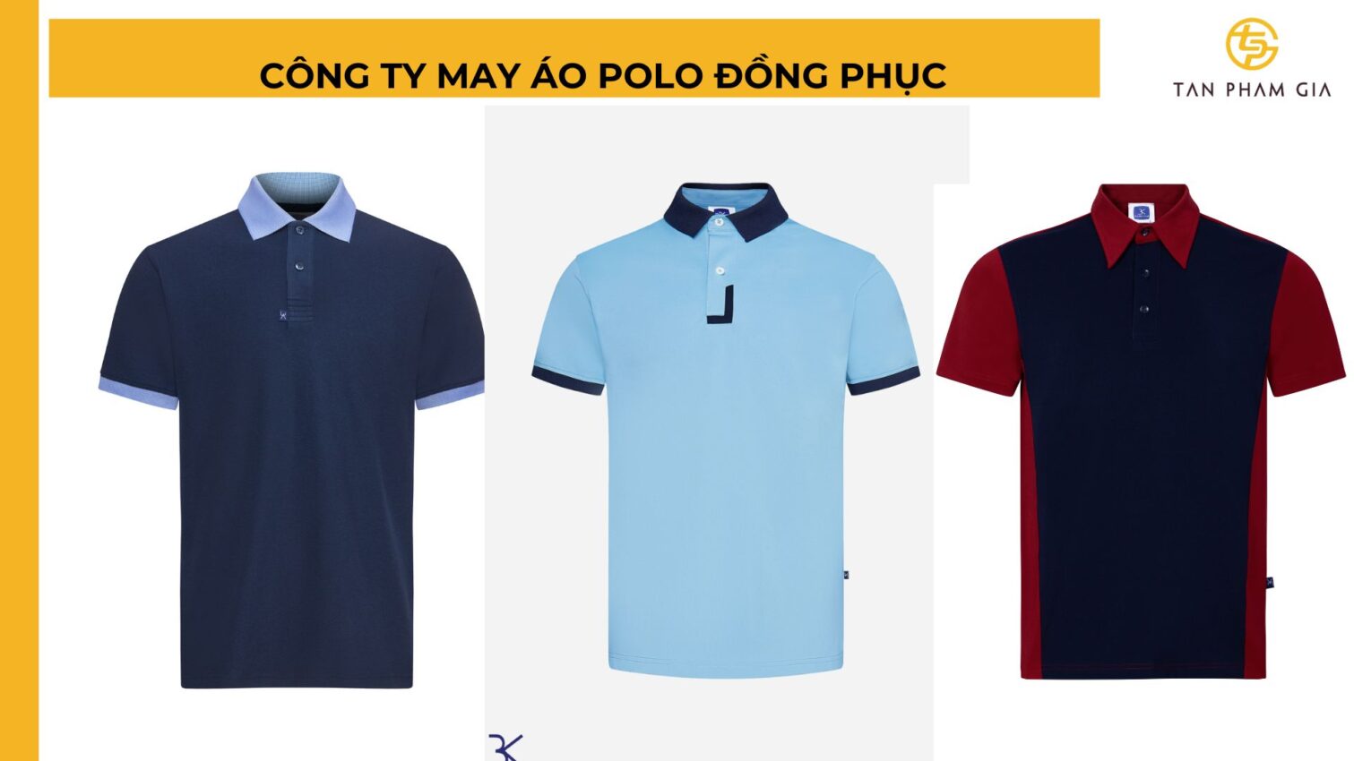 Công ty may áo polo đồng phục