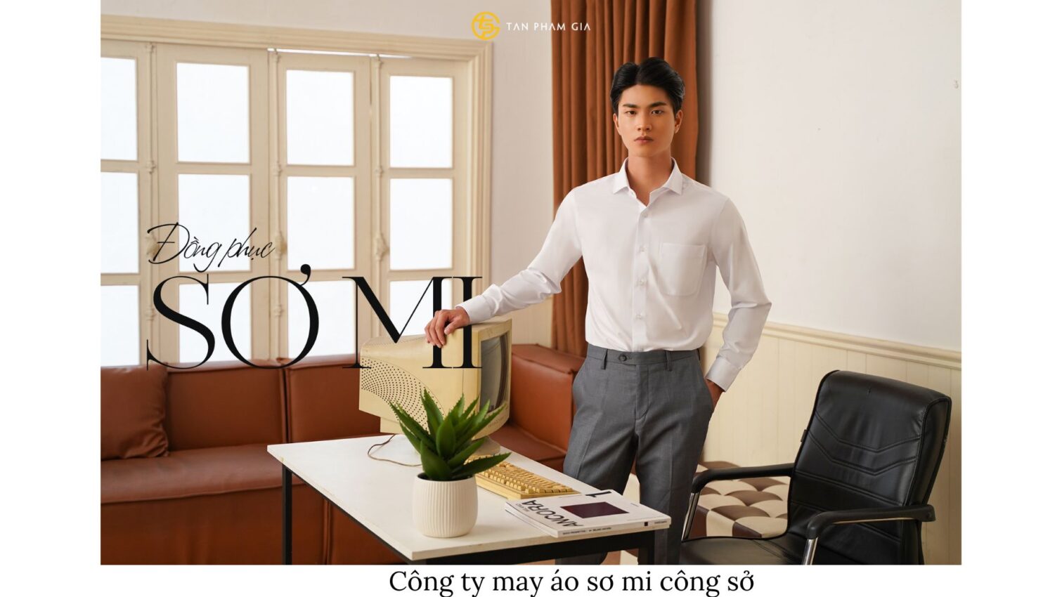Công ty may áo sơ mi công sở