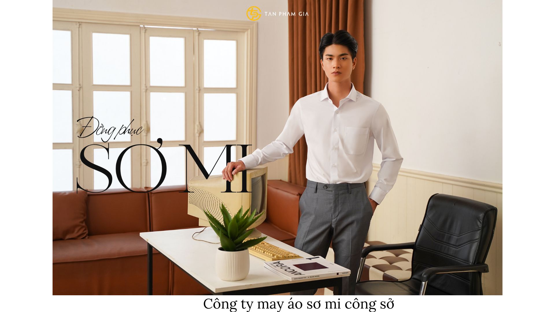Công ty may áo sơ mi công sở