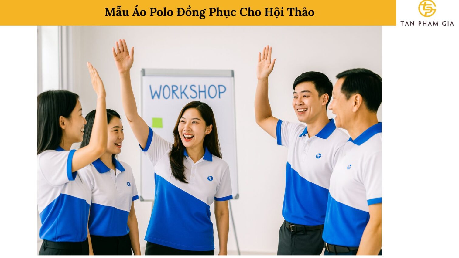 Mẫu Áo Polo Đồng Phục Cho Hội Thảo