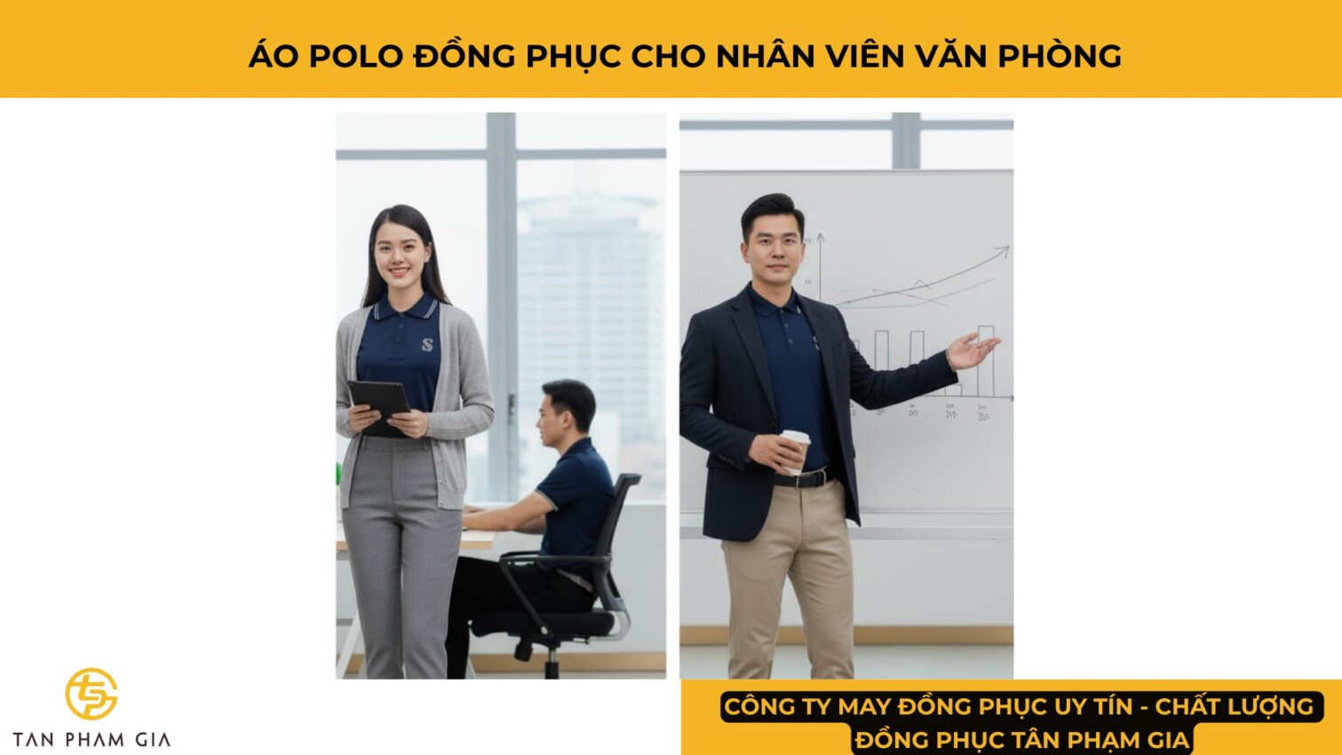 Mẫu Áo Polo Đồng Phục Mùa Đông