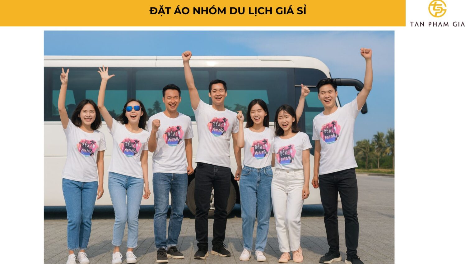 Đặt Áo Nhóm Du Lịch Giá Sỉ