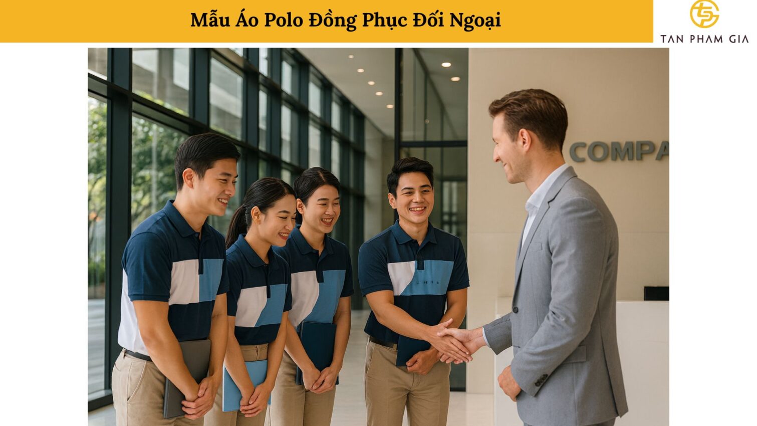 Mẫu Áo Polo Đồng Phục Đối Ngoại