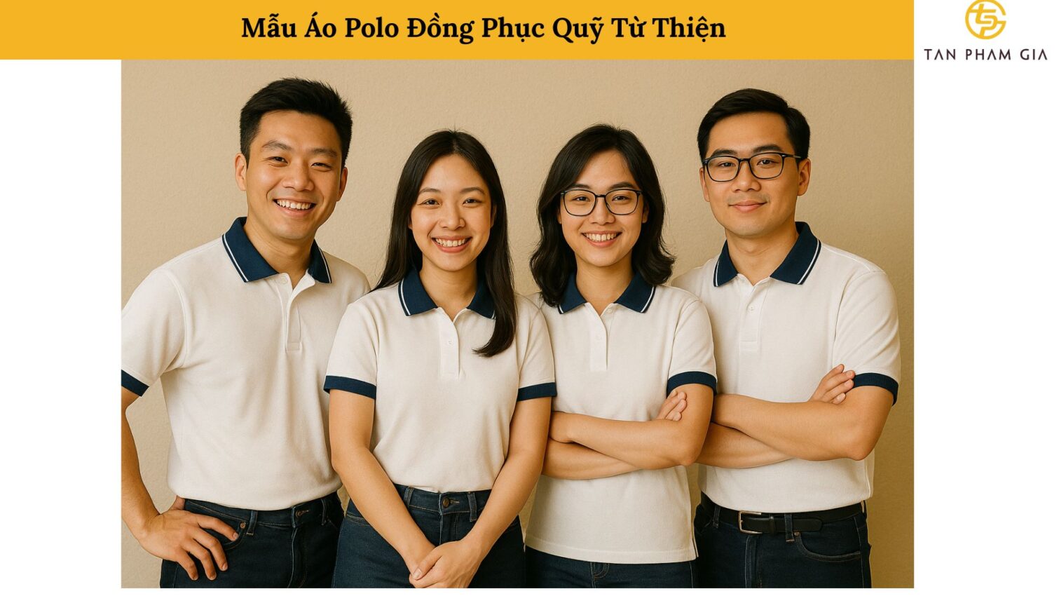 Mẫu Áo Polo Đồng Phục Quỹ Từ Thiện
