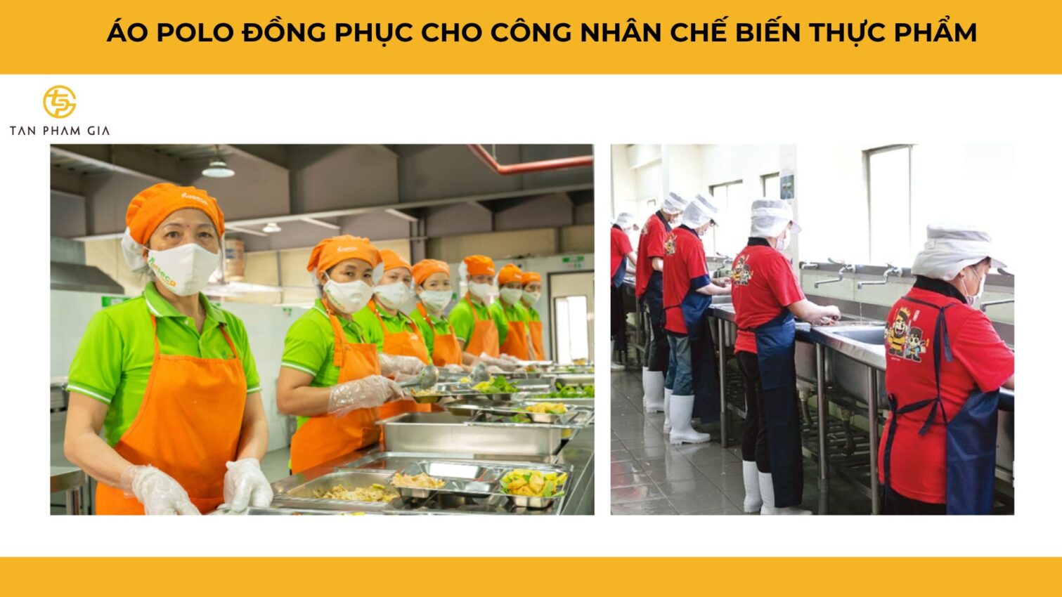 Mẫu Áo Polo Đồng Phục Công Nhân