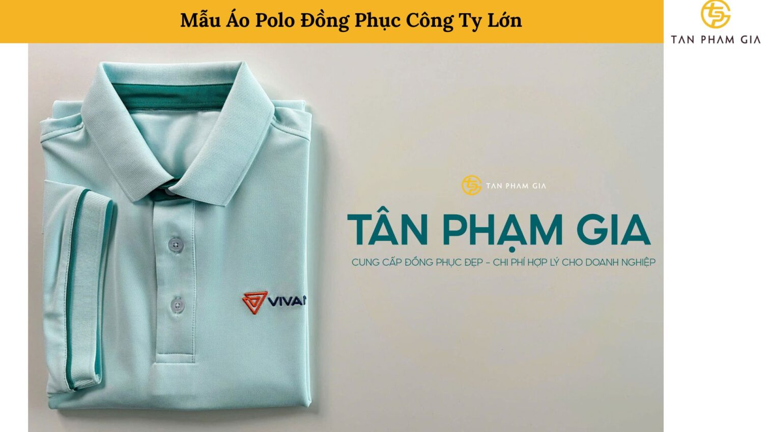 Mẫu Áo Polo Đồng Phục Công Ty Lớn