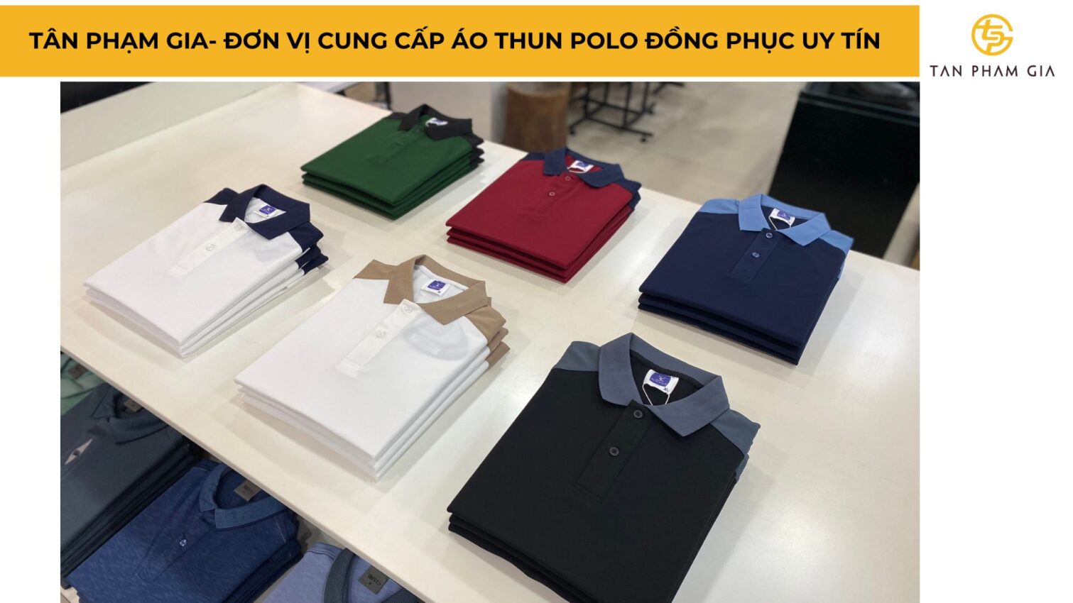 Mẫu Áo Polo Đồng Phục Nhận Diện Doanh Nghiệp