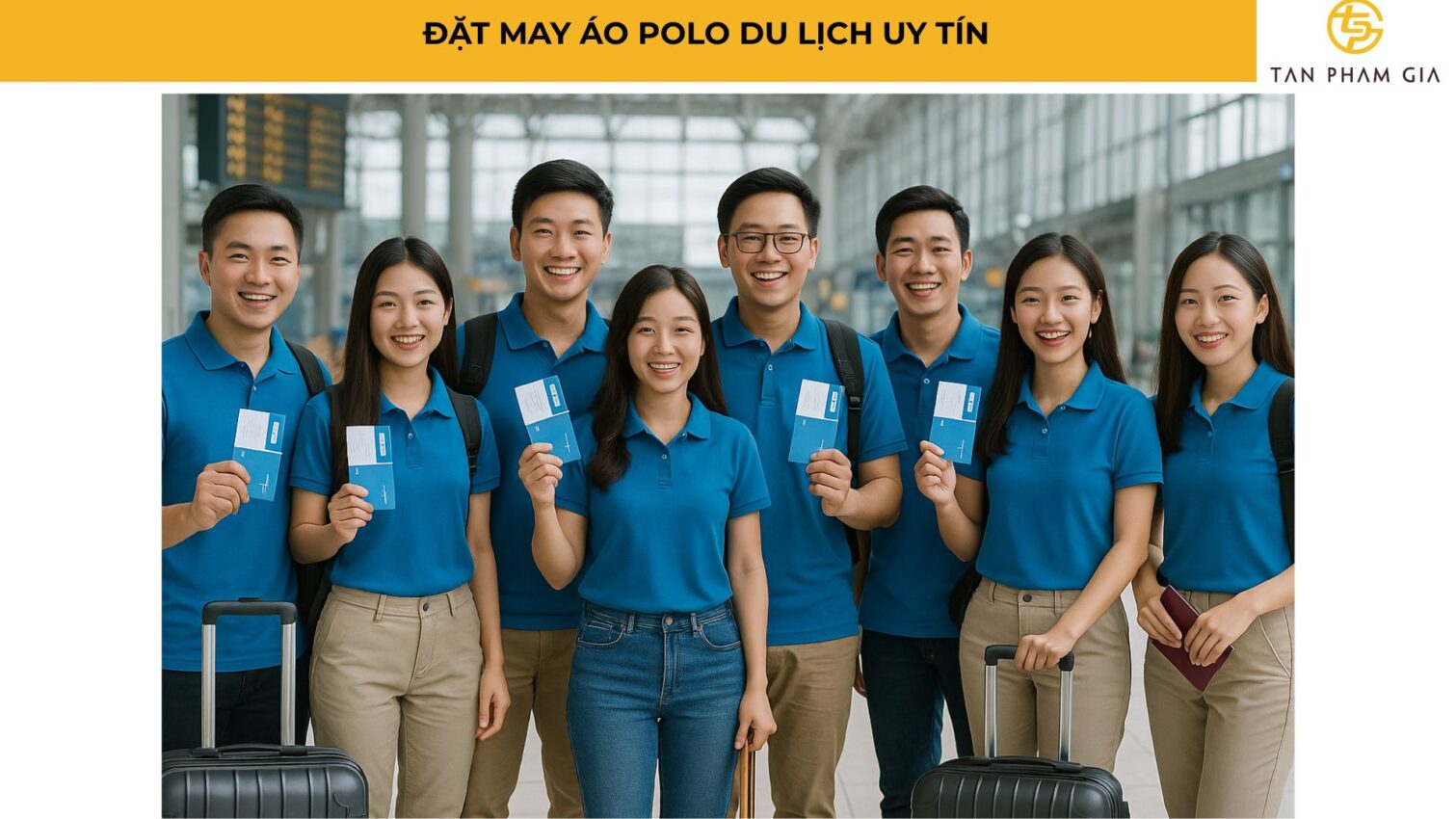Đặt May Áo Polo Du Lịch Uy Tín