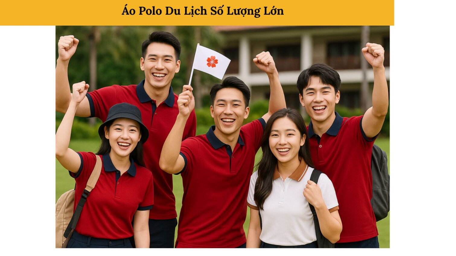 Áo Polo Du Lịch Số Lượng Lớn