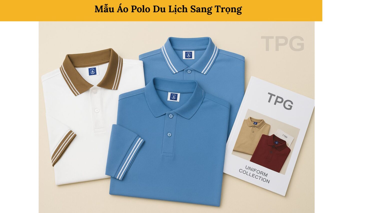 Mẫu Áo Polo Du Lịch Sang Trọng