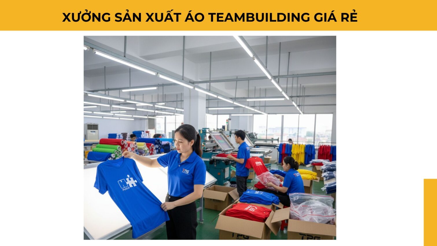 Xưởng Sản Xuất Áo Teambuilding Giá Rẻ