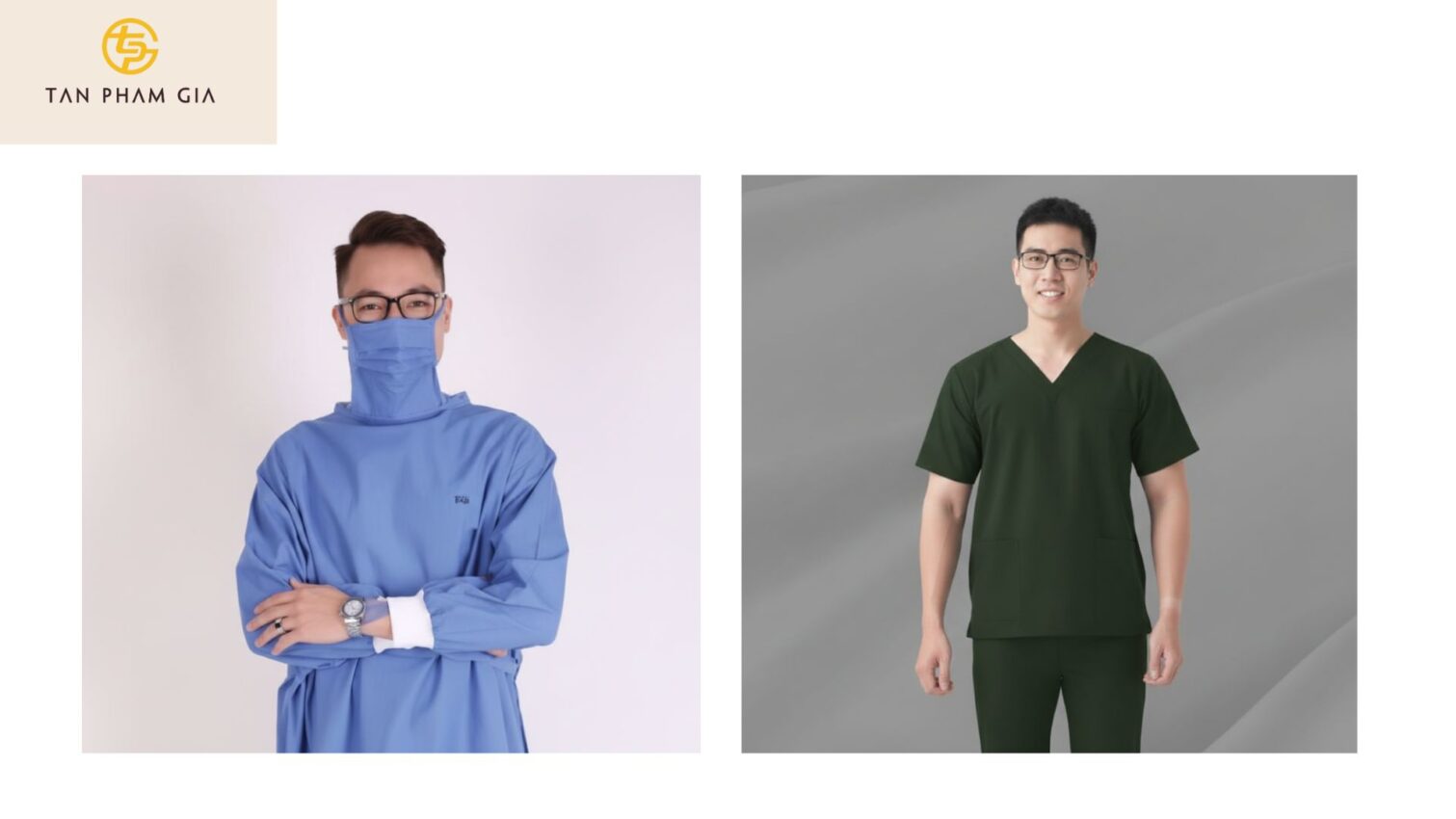 Đồng phục y tế vải bền màu giặt nhiều lần