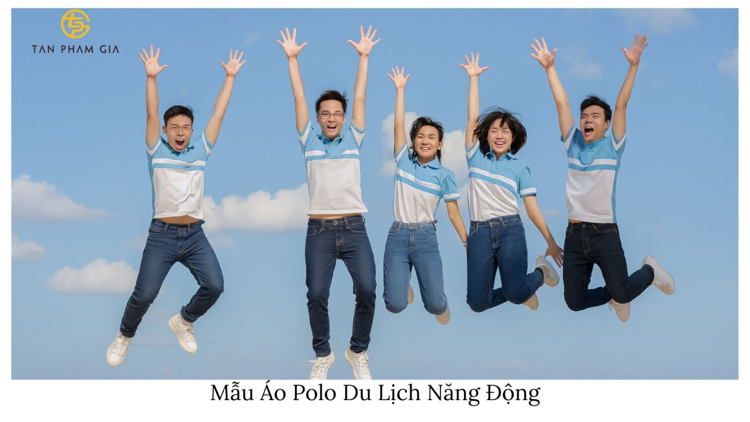 Mẫu Áo Polo Du Lịch Năng Động