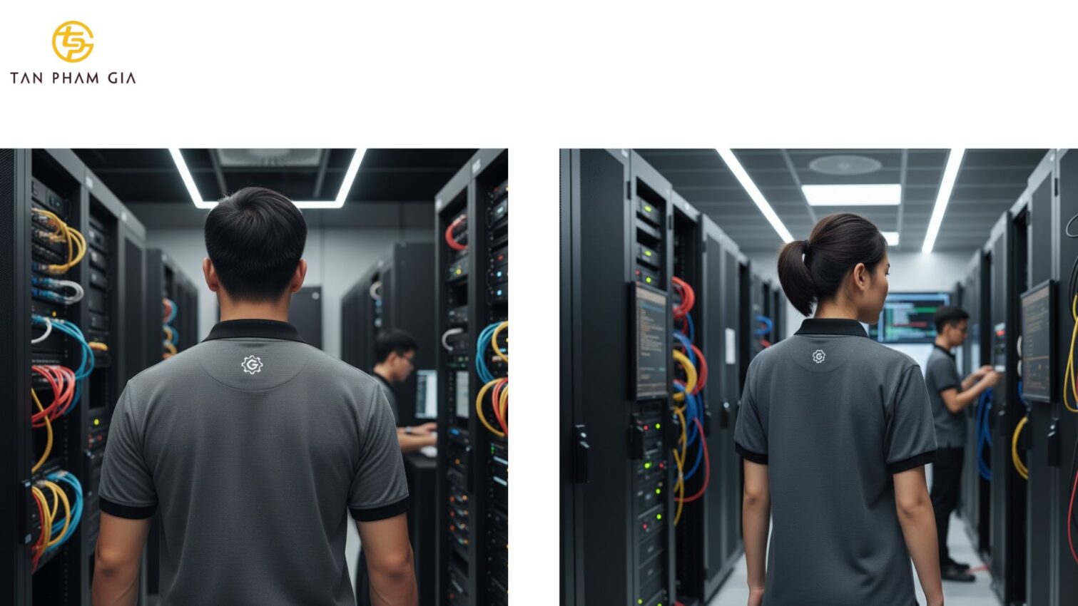 Mẫu Áo Polo Đồng Phục IT