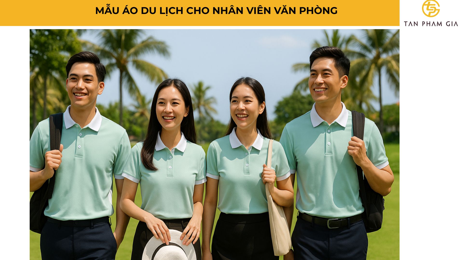 Mẫu Áo Du Lịch Cho Nhân Viên Văn Phòng