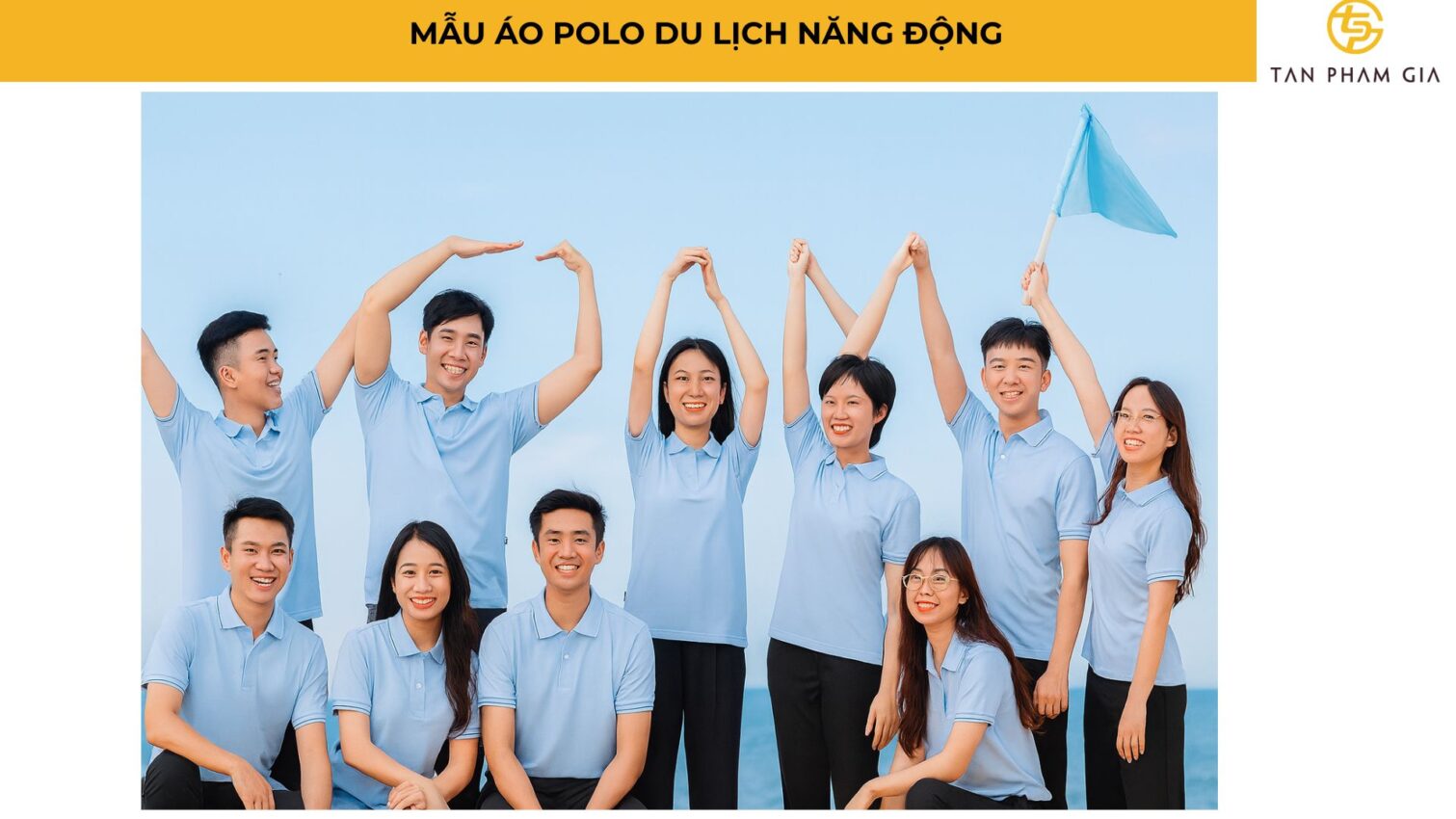Mẫu Áo Polo Du Lịch Năng Động