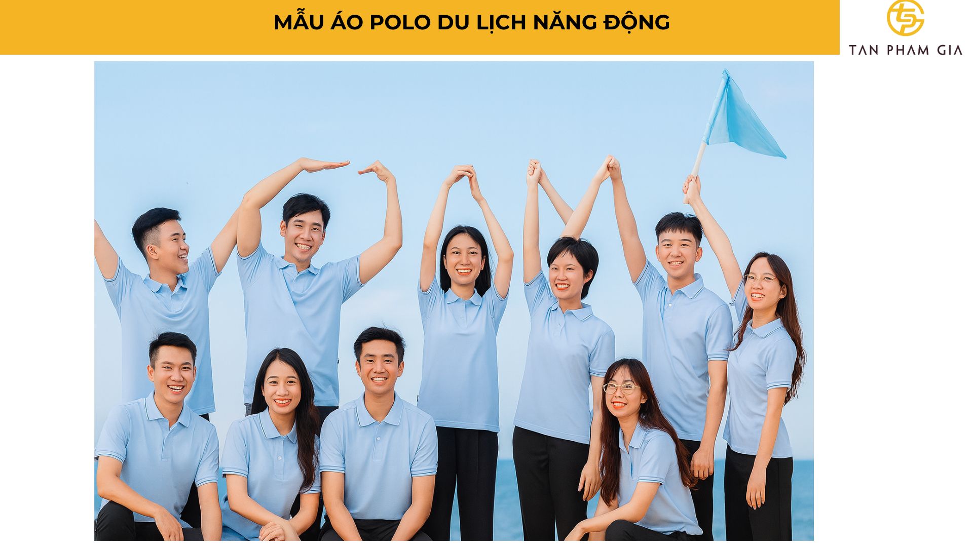 Mẫu Áo Polo Du Lịch Năng Động
