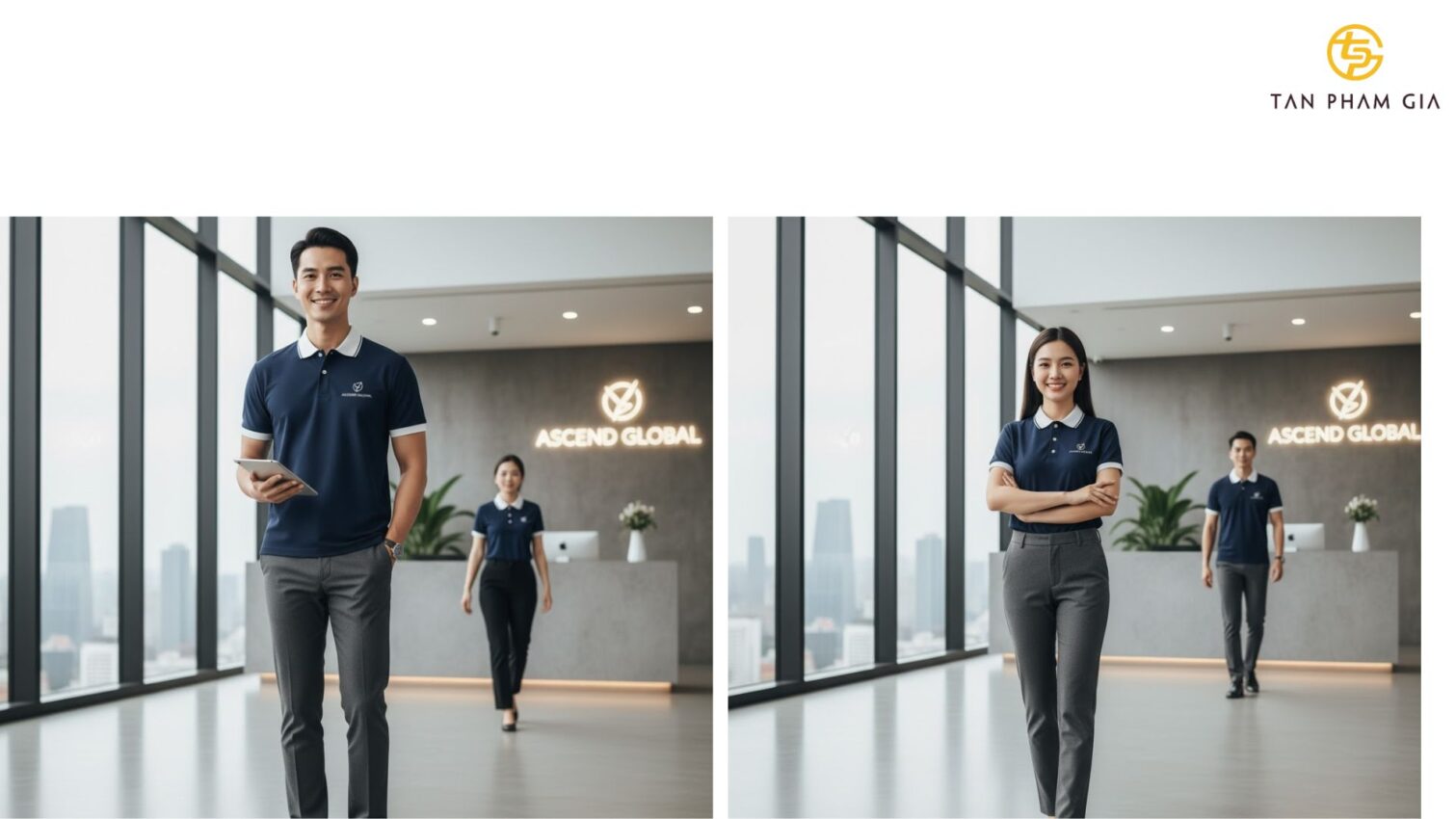 Mẫu Áo Polo Đồng Phục Nhận Diện Thương Hiệu