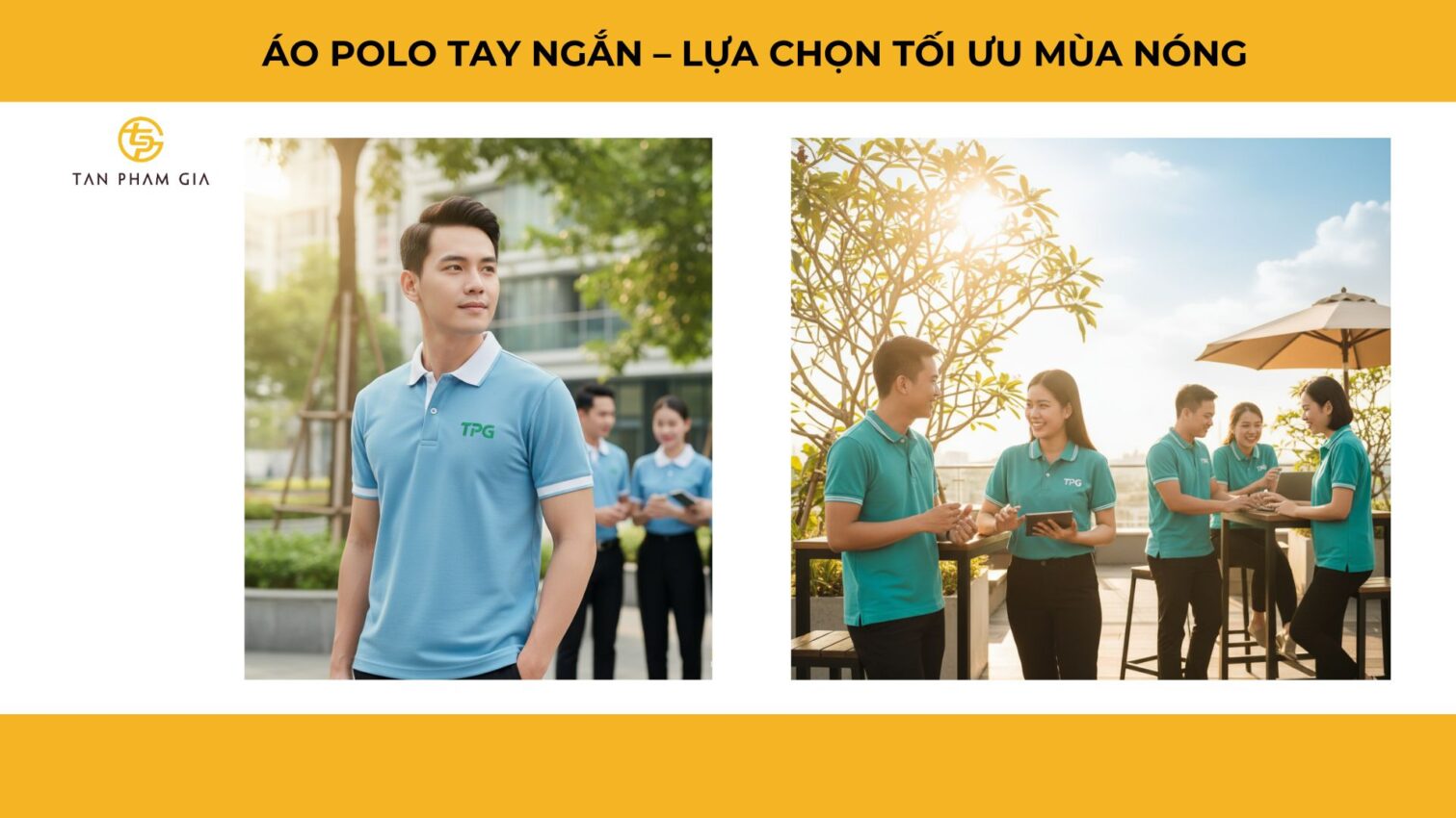Mẫu Áo Polo Đồng Phục Theo Mùa Hè