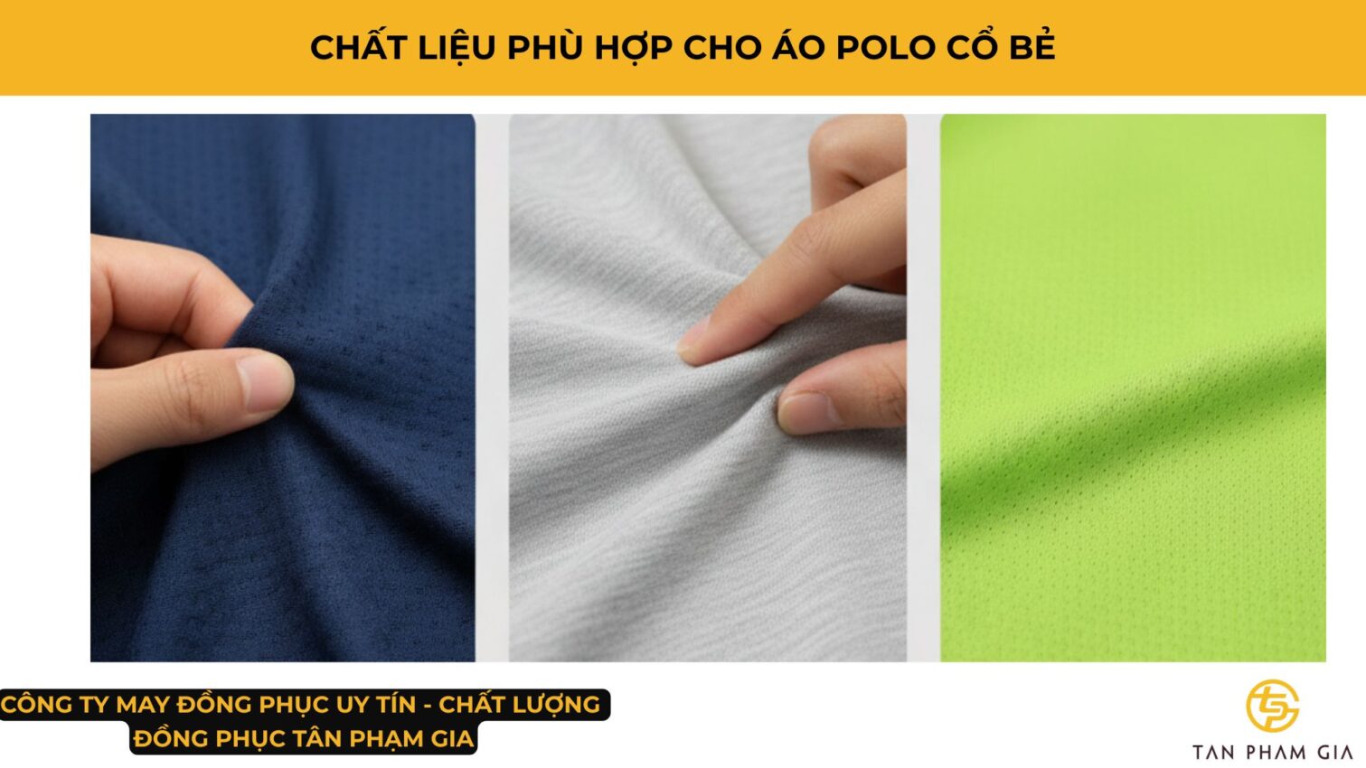 Mẫu Áo Polo Đồng Phục Cổ Bẻ