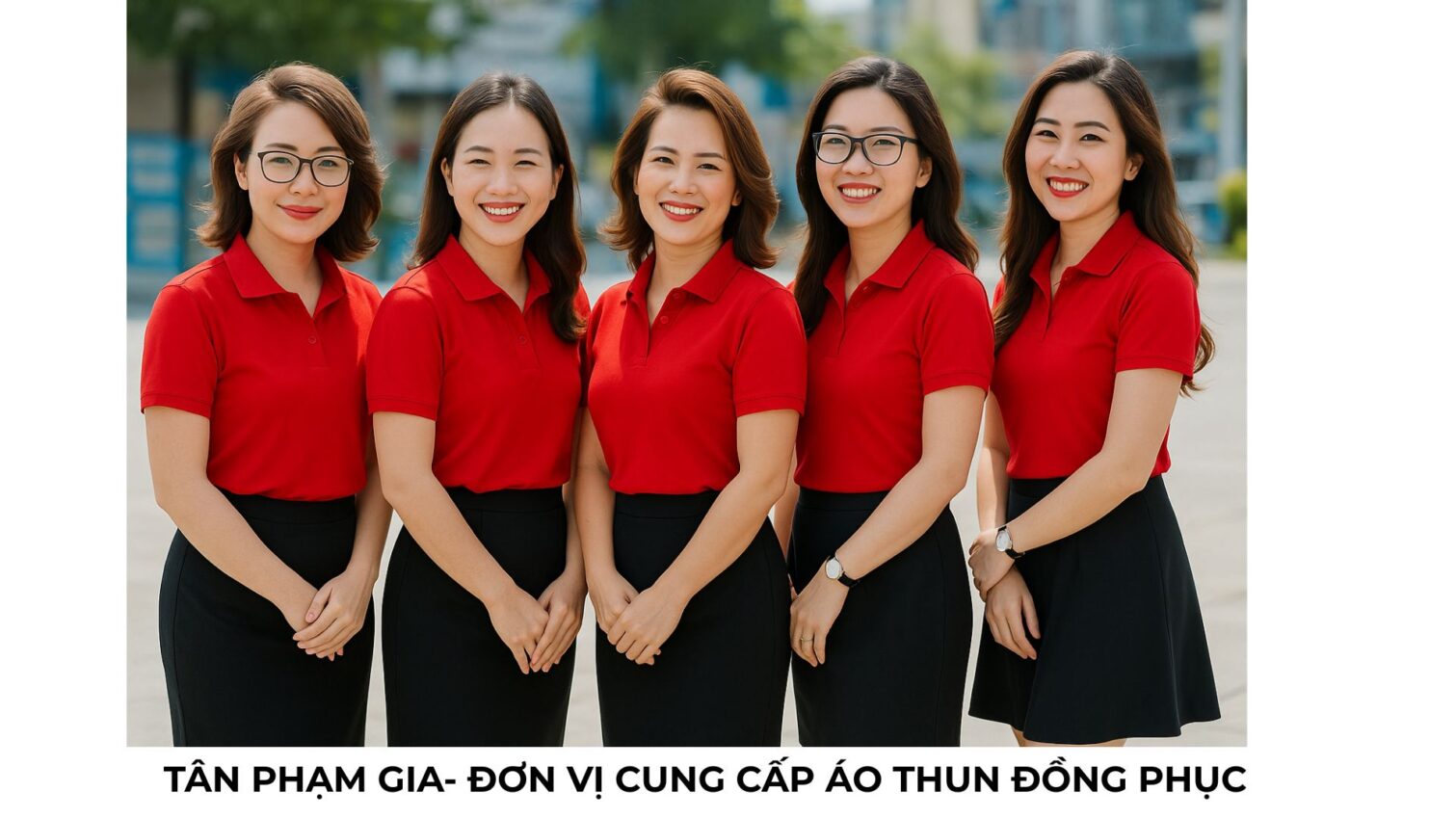 Đồng phục công sở phối màu cá tính