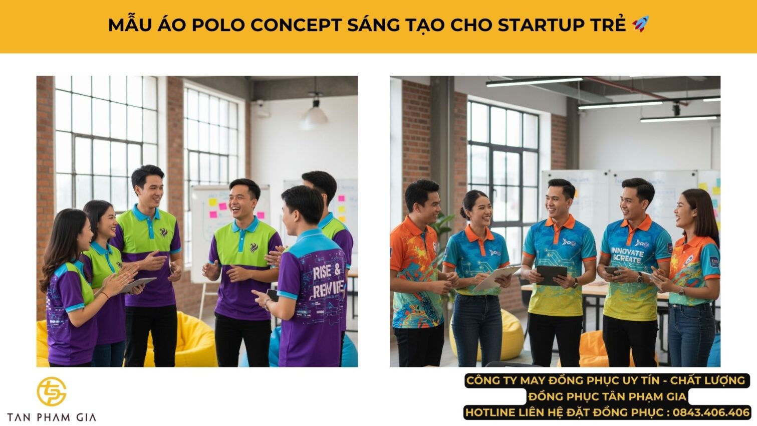 Mẫu Áo Polo Teambuilding Theo Concept