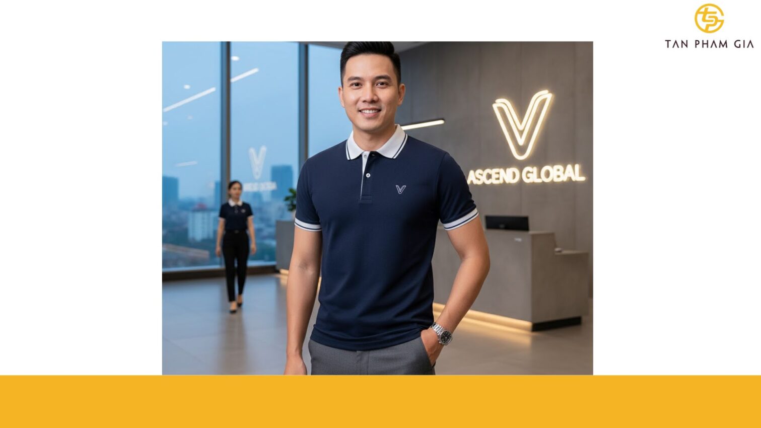 Mẫu Áo Polo Đồng Phục Nhận Diện Thương Hiệu