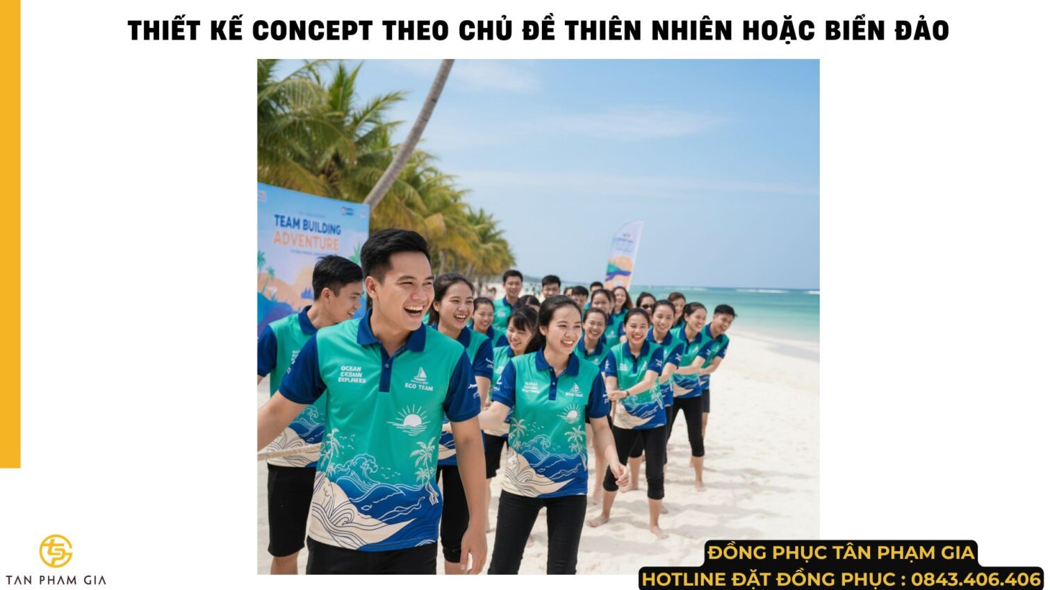 Mẫu Áo Polo Teambuilding Theo Concept