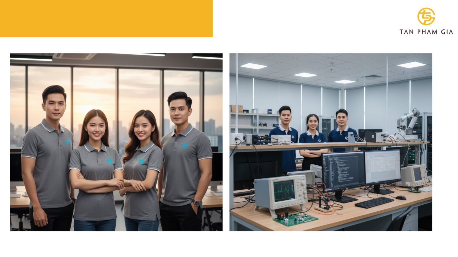 Mẫu Áo Polo Đồng Phục Công Nghệ