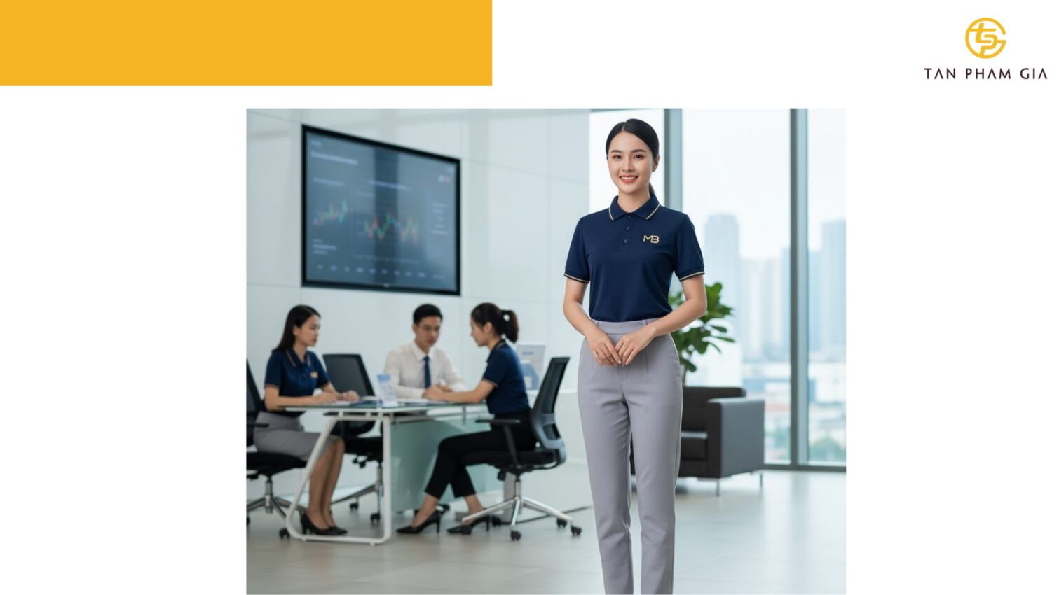 Mẫu Áo Polo Đồng Phục Ngân Hàng