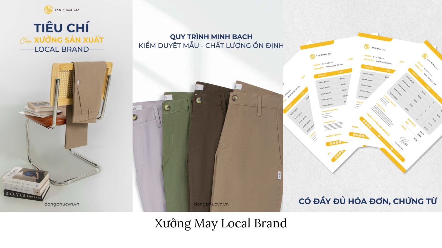 Công ty may ODM cho local brand