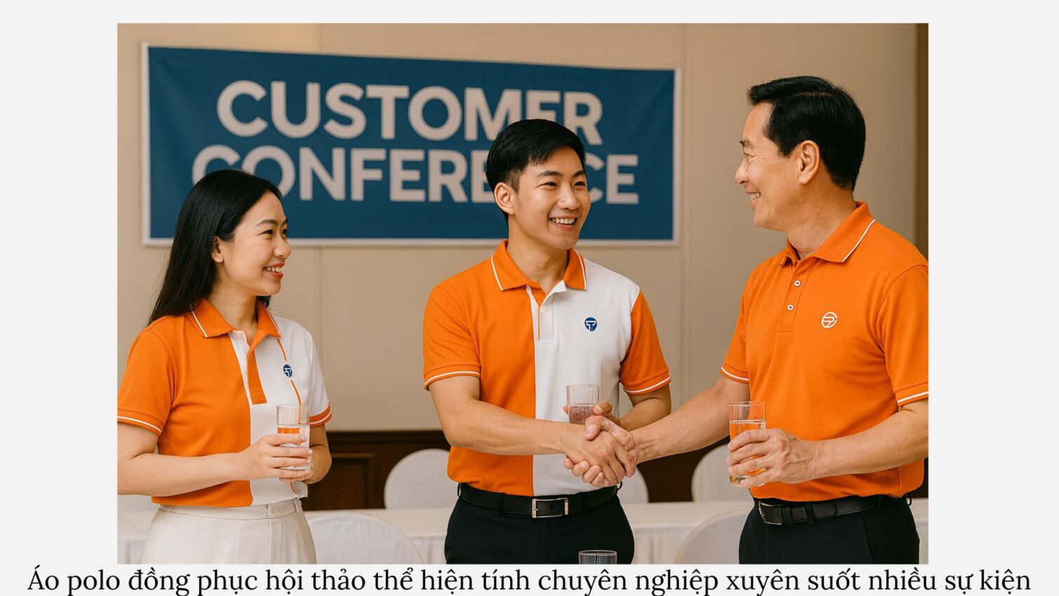 Mẫu Áo Polo Đồng Phục Cho Hội Thảo