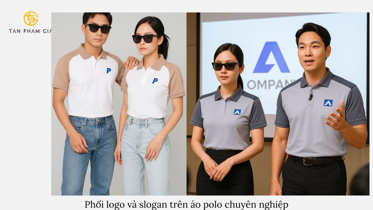 Mẫu Áo Polo Đồng Phục Đối Ngoại